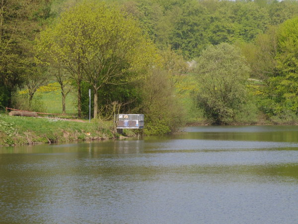 Angelsteg Nethestausee Angelsteg Nethestausee